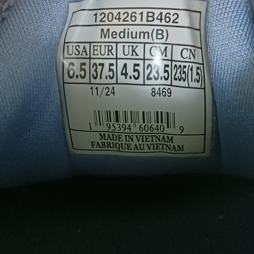 Brooks Adrenaline GTS 24 Women's Walking Running Shoes Bluewash Ebony Size 6.5 - Picture 12 of 14